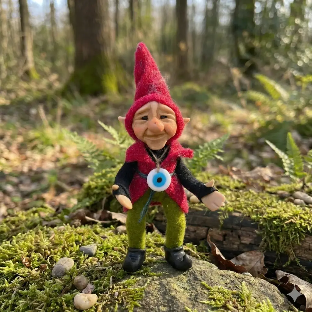 Duende Protección - Con ojo turco (10cm)