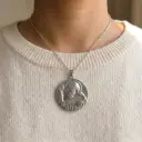 Medallón Acero Inox. San Benito (4,5cm) 