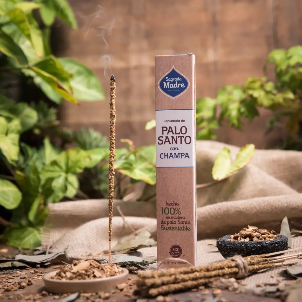 Sahumerio S.M. Palo Santo Champa