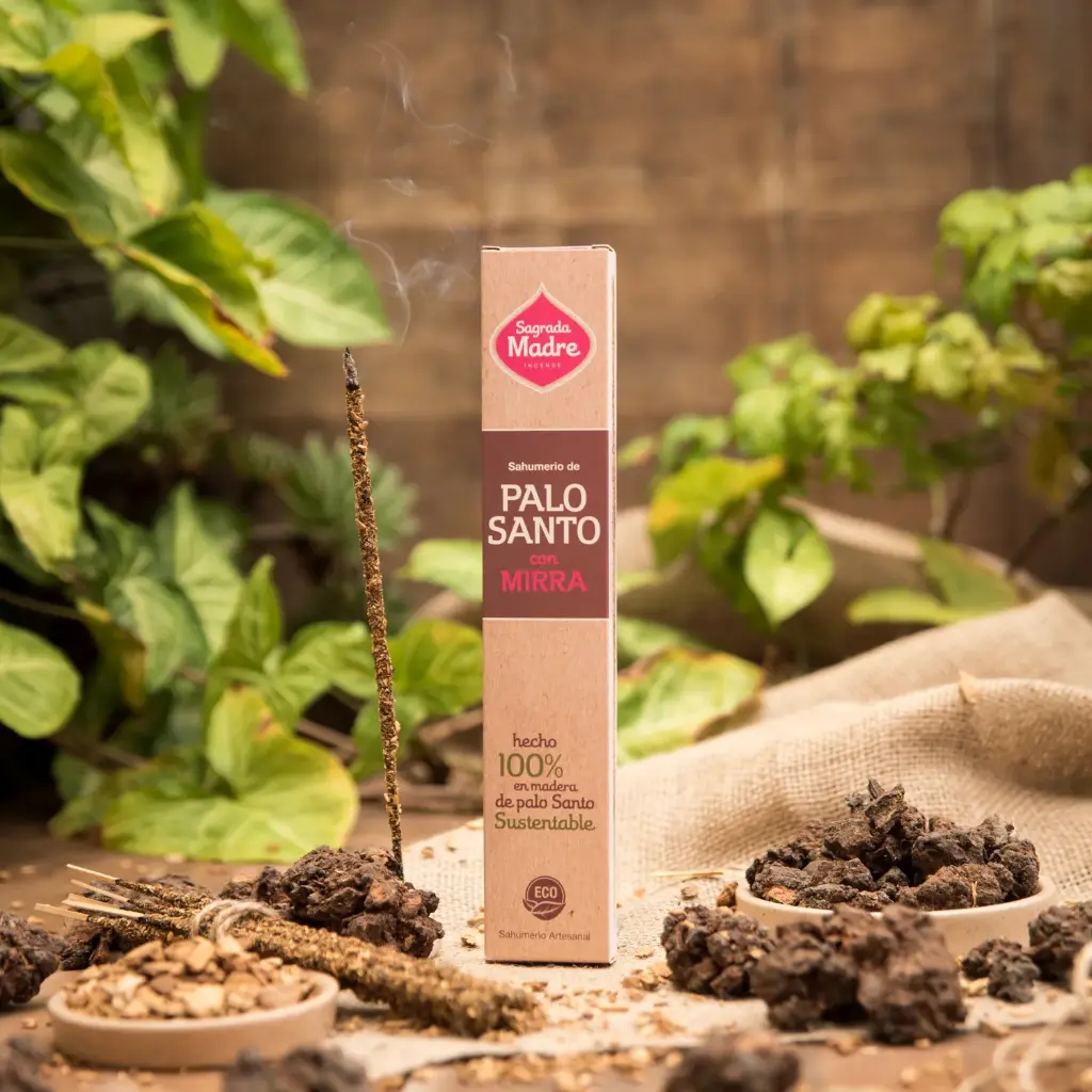 Sahumerio S.M. Palo Santo Mirra