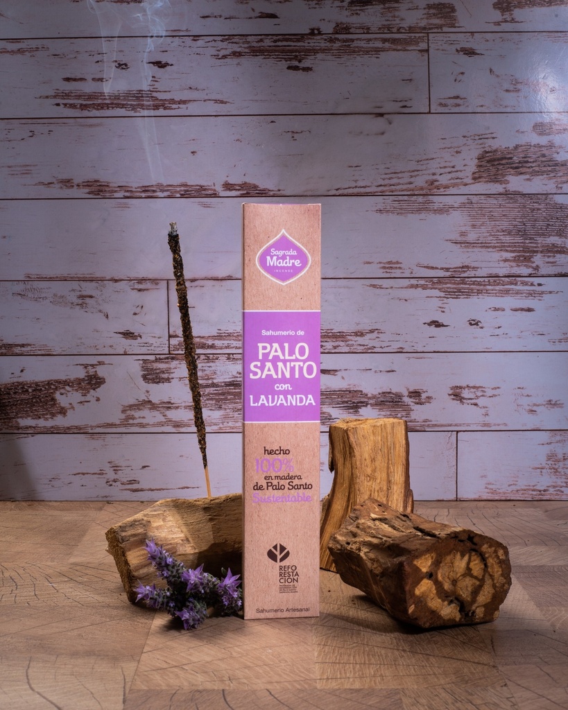 Sahumerio S.M. Palo santo con Lavanda