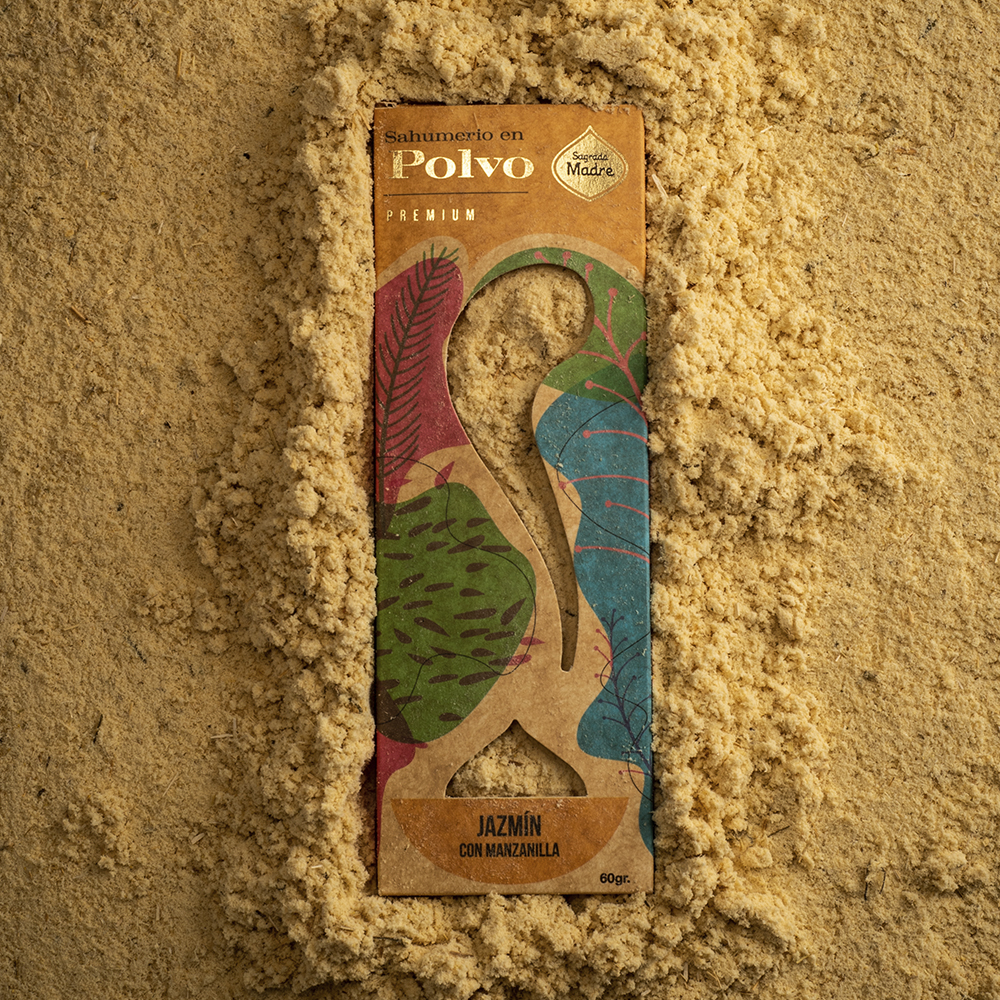 Sahumerio en Polvo S.M. Jazmín con Manzanilla