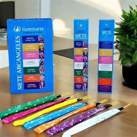 Sahumerios 7 Arcángeles Iluminarte (12 cajas)