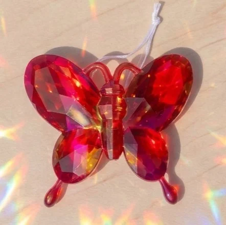 Mariposa de Acrílico Tornasol - Extra Grande (11x9cm)