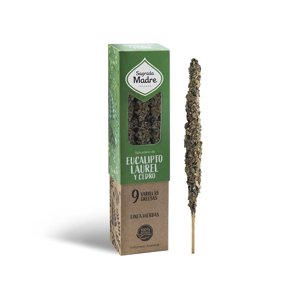 Sahumerios S.M. Premium Eucalipto, Laurel y Cedro