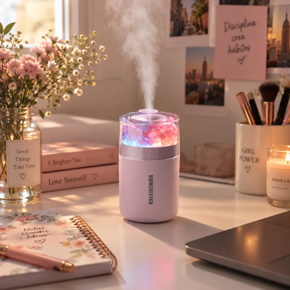 Humidificador Flores RGB 180ml
