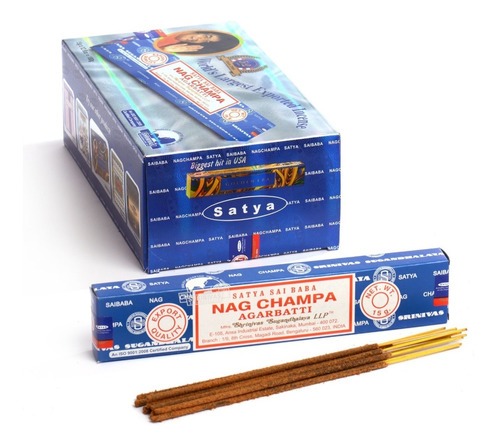 Sahumerios Satya Nag Champa Caja x12