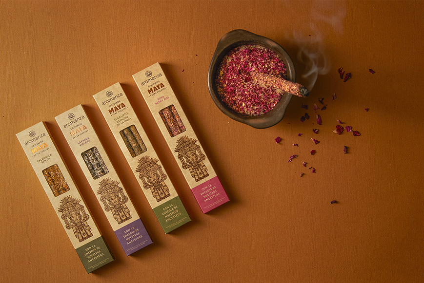 Sahumo Maya Aromanza x3