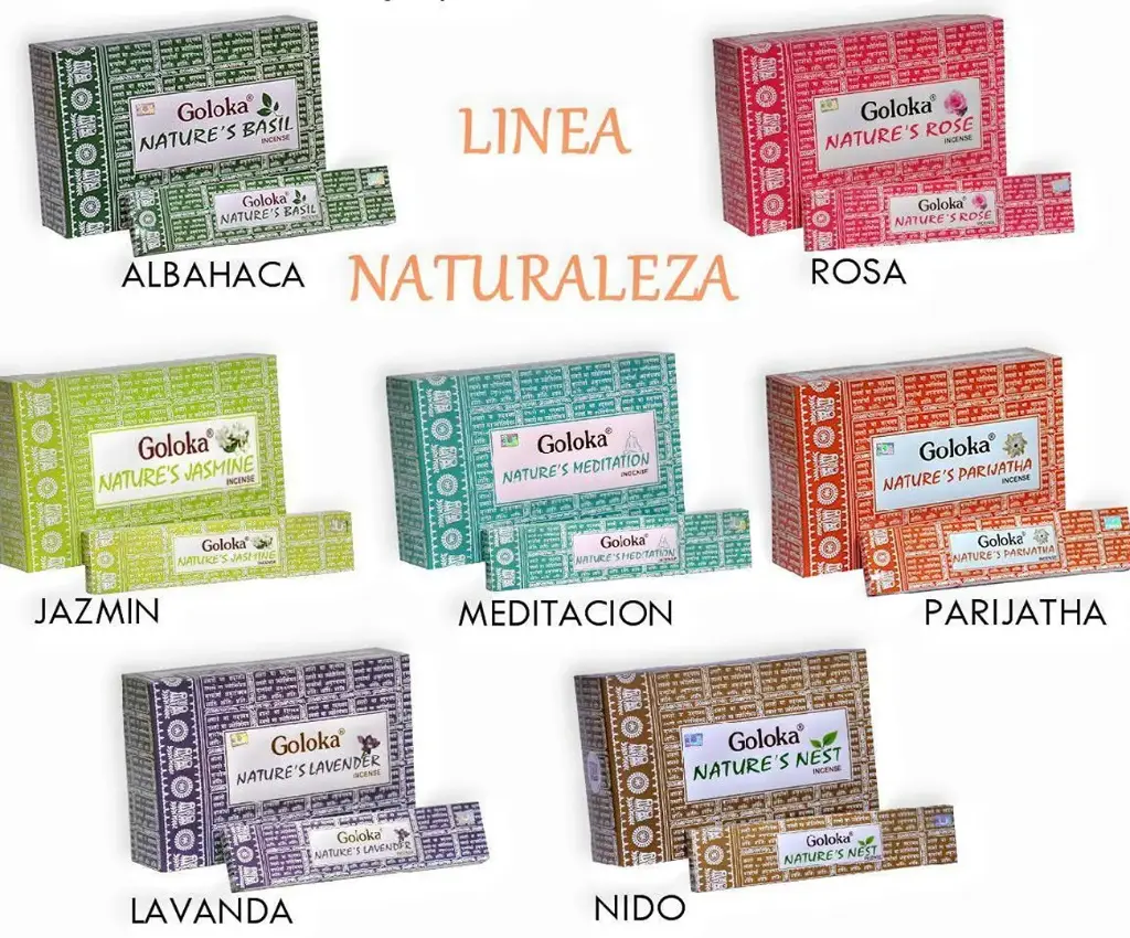 Sahumerio Goloka Linea Natural (12 cajas)