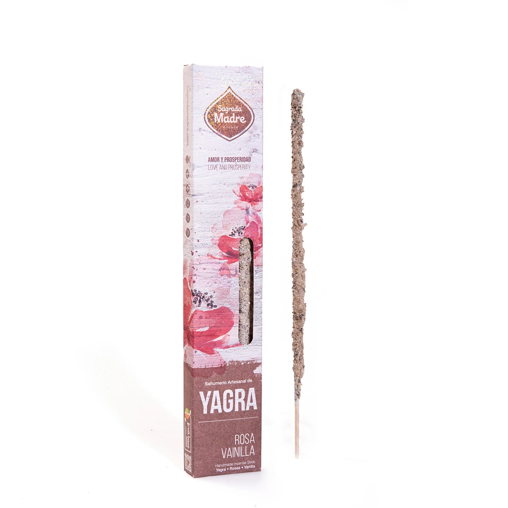 Sahumerio S.M. Línea Yagra con Rosas & Vainilla