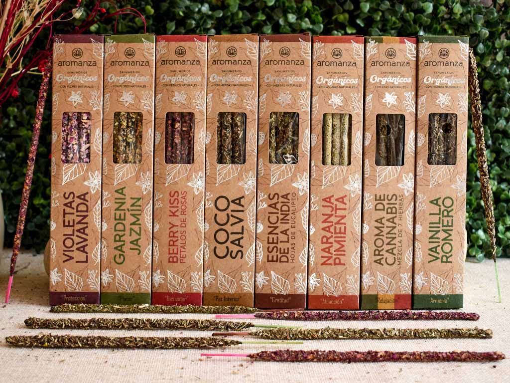 Sahumerios Orgánicos Aromanza