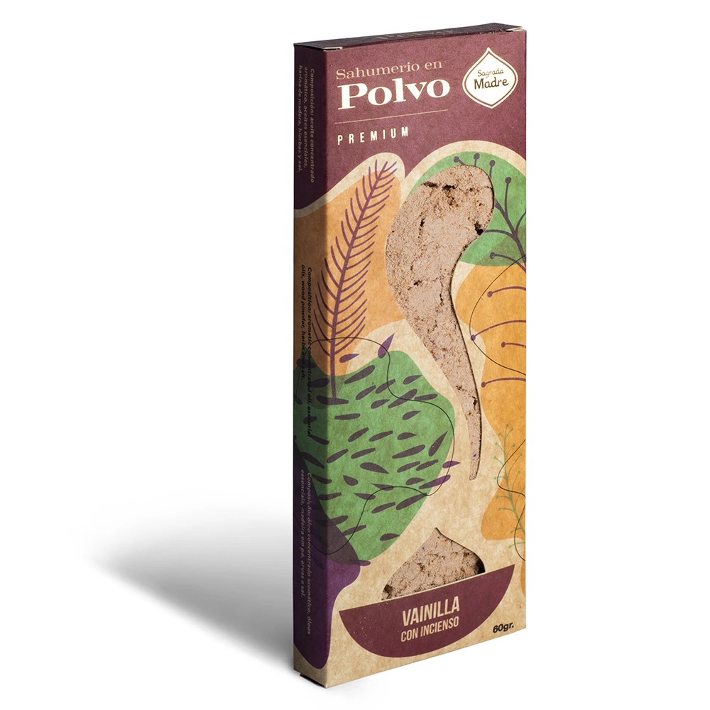 Sahumerio en Polvo S.M. Vainilla con Incienso