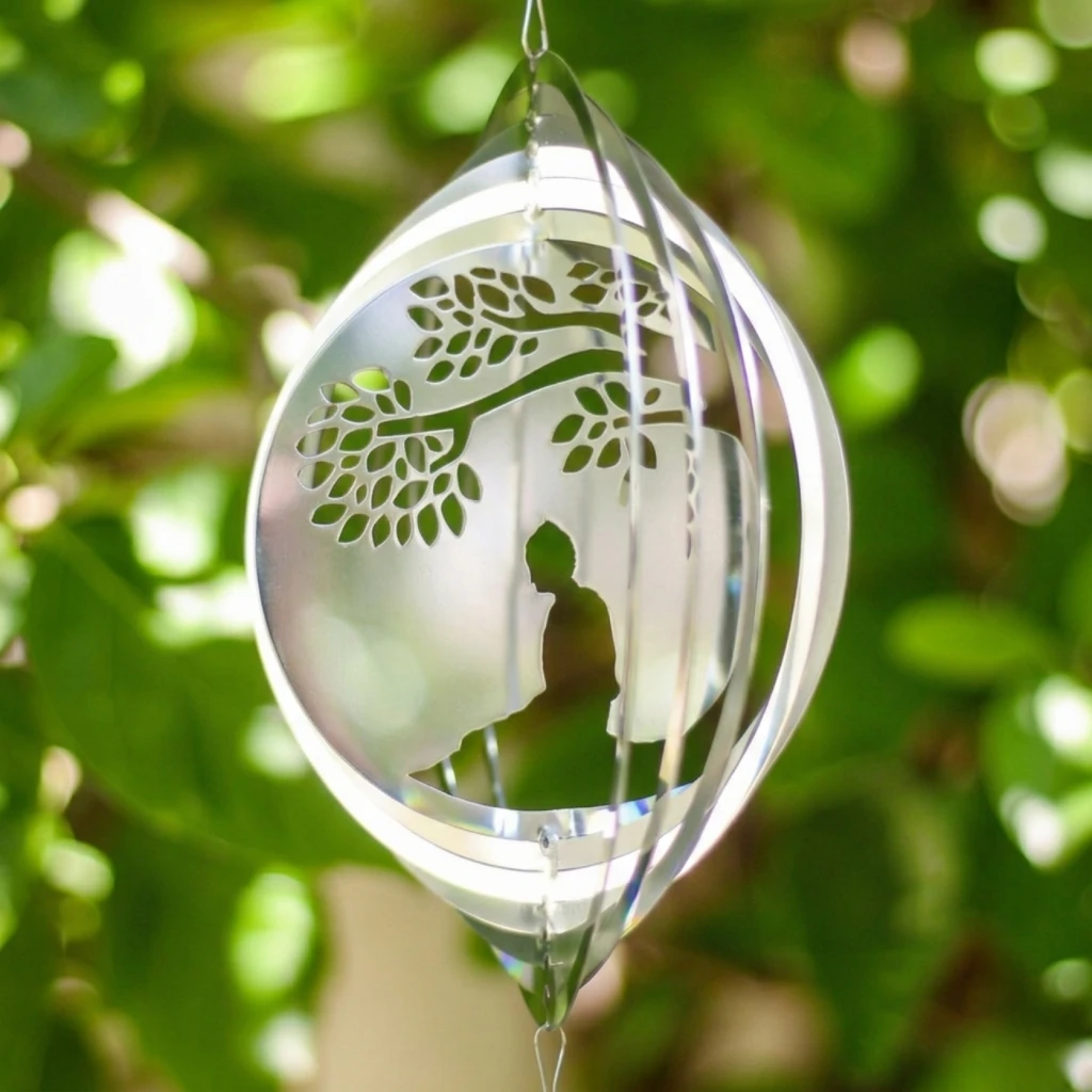 WindSpinner 20cm - Buddha (Acero Inox.)