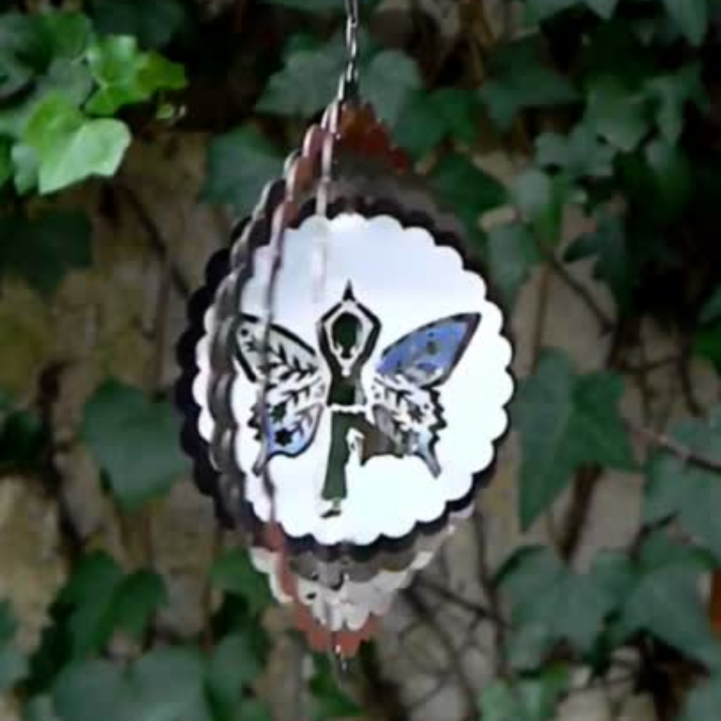 WindSpinner 20cm - Hada Yogui (Acero Inox.)