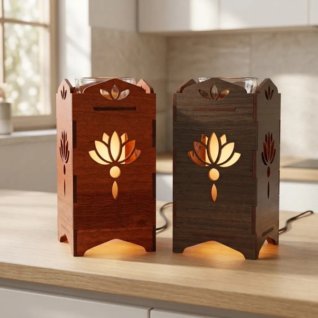 Hornito Eléctrico Madera Loto 220v