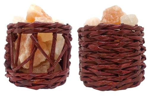 Lámpara de sal N°15 Nido de Luz 8x9cm