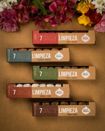 Pastillas S.M. 7 días de limpieza AROMAS