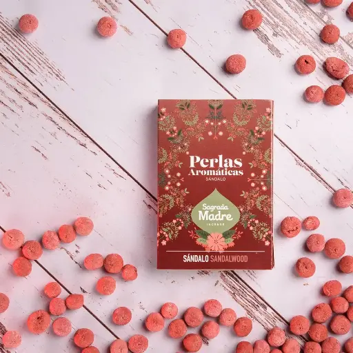 Perlas Aromáticas Sándalo S.M. x1  Caja