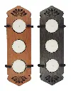 Portavela Triple Loto (Con velas incluidas)