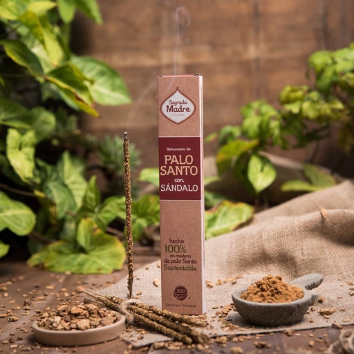 Sahumerio S.M. Palo Santo Sándalo