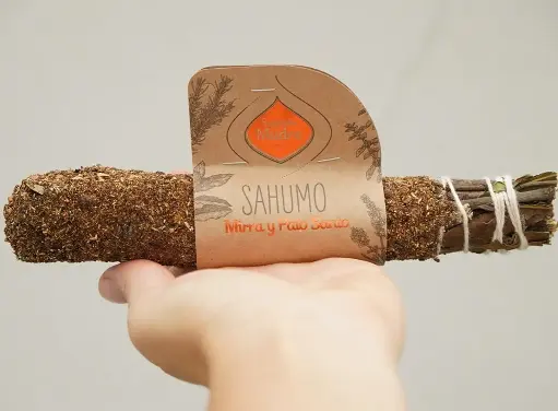 Sahumo  Mirra y Palo Santo S.M.
