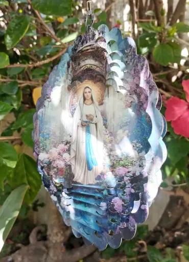 [WINP20-021] WindSpinner 20cm - Virgen María (Pintado ambos lados)