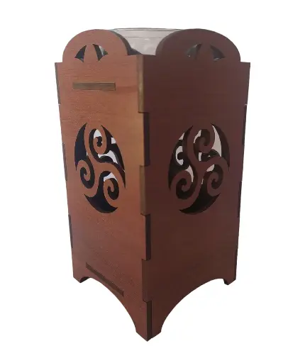 Hornito Eléctrico Madera Trisquel (Cedro/wengue)