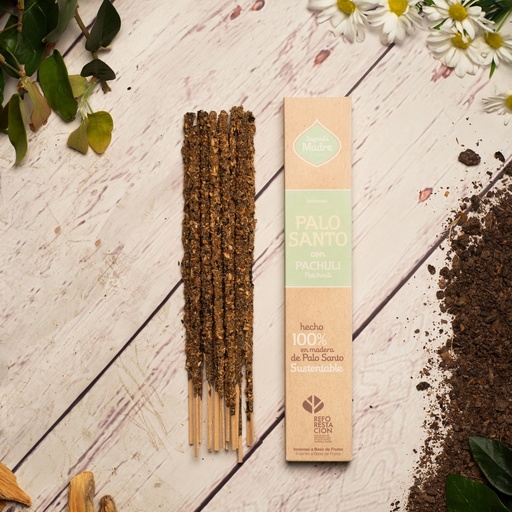 Sahumerio S.M. Palo Santo con Patchouli