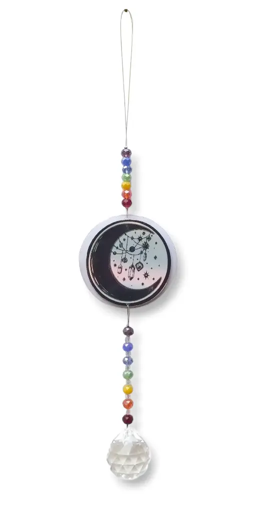 Atrapasol con Sticker Plastificado de Luna - 35cm