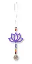 Atrapasol chico con Flor de loto - 28cm