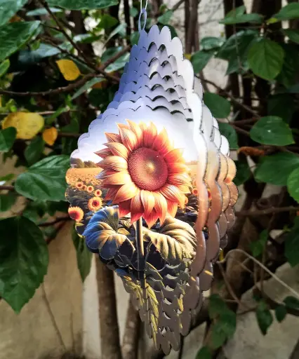 [WINP20-010] WindSpinner 20cm - Girasol (Pintado ambos lados)