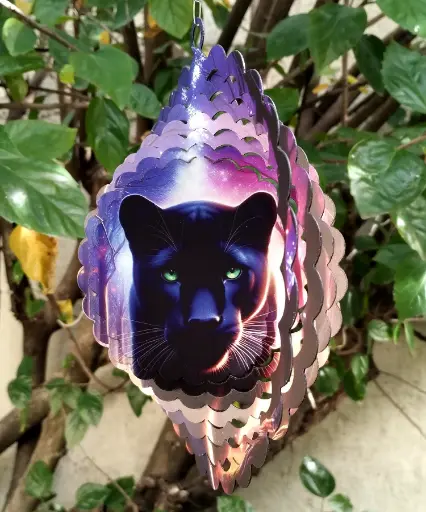 [WINP20-019] WindSpinner 20cm - Puma Guardián (Pintado ambos lados)