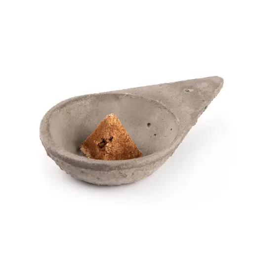 Sahumador cemento S.M. Triangular