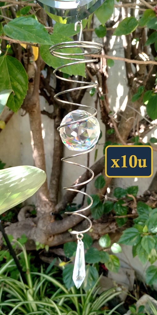 [IMP-171] PROMO X10 Colas para WindSpinner 25cm (Esfera cristal)