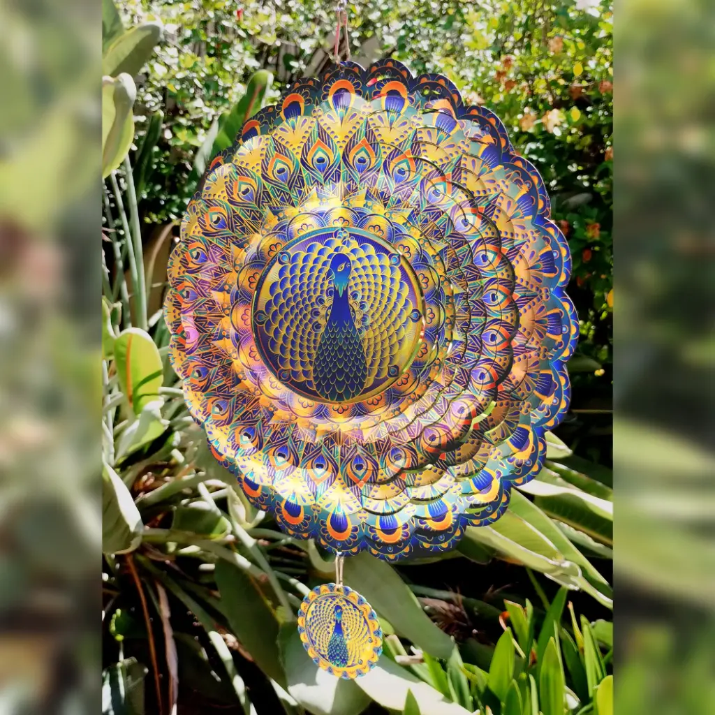Windspinner Importado 30cm - Pavo Real