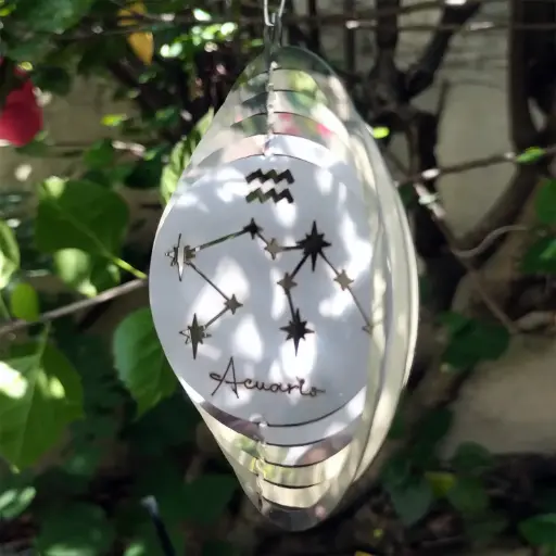 [WINA10-002] WindSpinner 10cm - Constelación Acuario