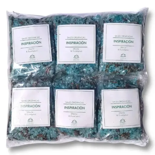 Pack x6 - Sales de Baño de Descarga INSPIRACIÓN (125gr)