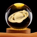Lampara Esfera de Vidrio - Saturno (6cm)