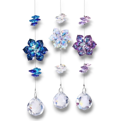 Colgante Atrapasol Flor Tornasol (30x4cm)