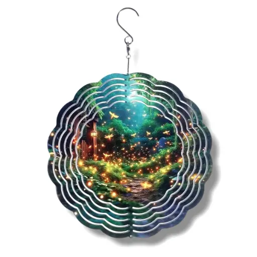 Windspinner 20cm NUEVOS - Luciérnagas (Pintado ambos lados)
