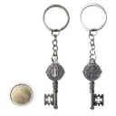 PROMO X10 - Llavero Llave de Protección San Benito (11x3cm)