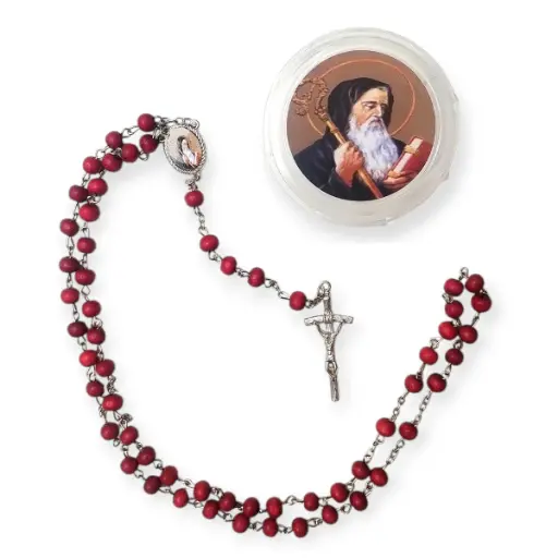 [ONC-088] Rosario Perfumado San Benito (En cajita plástica)