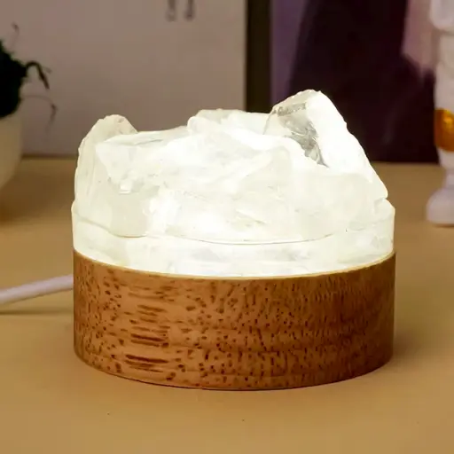 [IMP-220] Lampara de Cuarzo en Bruto (6cm)