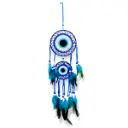 Atrapasueños Crochet -  Ojo Turco Doble (66x16cm)