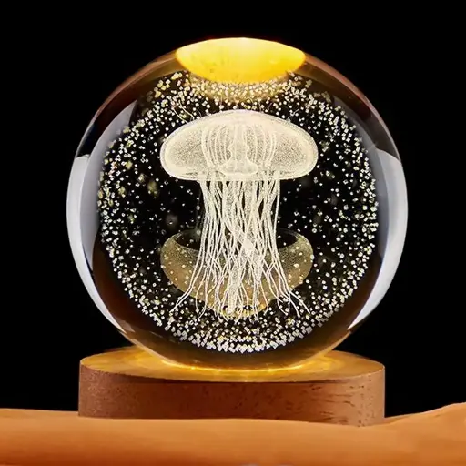 [IMP-267] Lampara Esfera de Vidrio - Medusa (6cm)