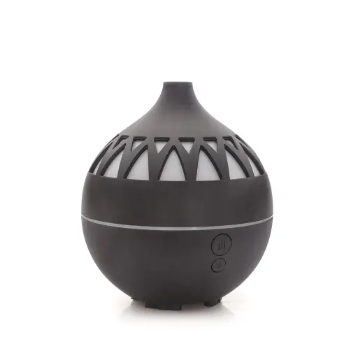 [HUM-017] Humidificador RGB Mandala triangulos 180ml 14x6cm (Sin filtro - Apto aceites)