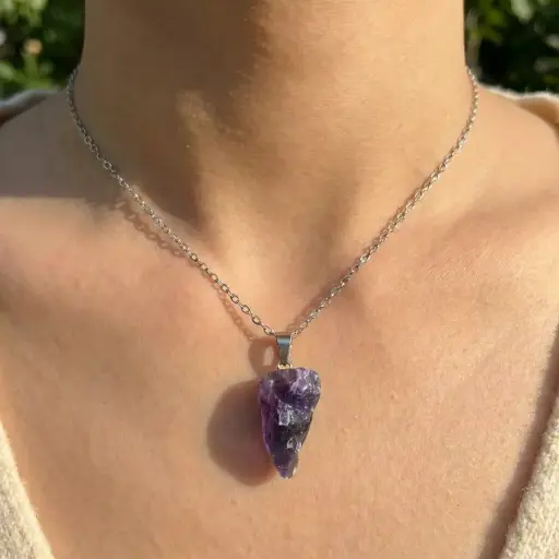 Dije en Bruto Amatista