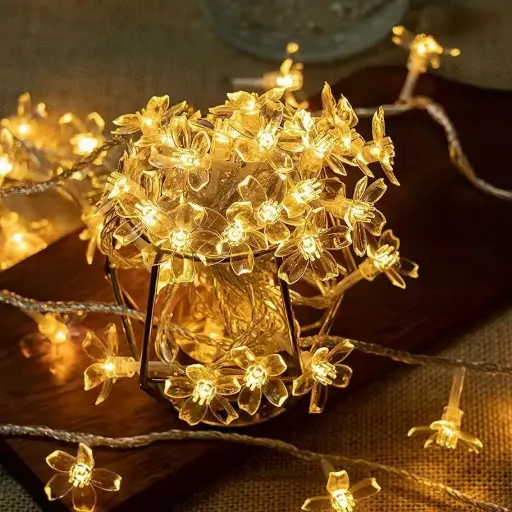 Guirnalda 220v - Flor (5mts)