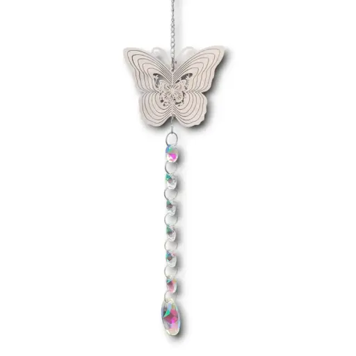 Colgante Atrapasol Tornasol - Mariposa (43x8cm)   