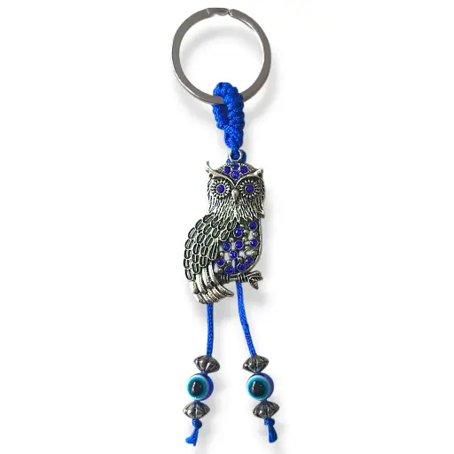 Llavero Buho de Poder (12x2cm)